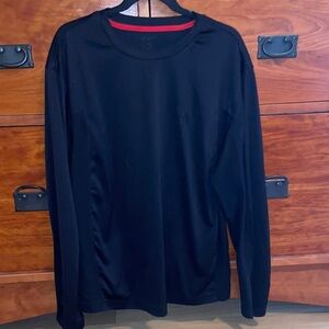 Men's Old Navy Black Active Black Long Sleeve Shirt Bqse Layer Thermal